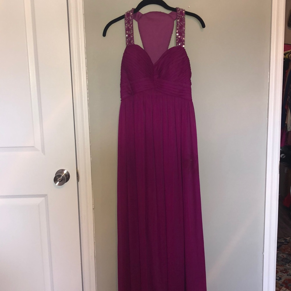 Betsy & Adam only been worn once evening gown
